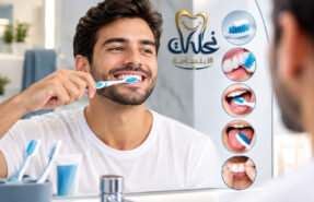 كيفية تنظيف الأسنان بالفرشاة بالطريقة الصحيحة؟ دليل كامل